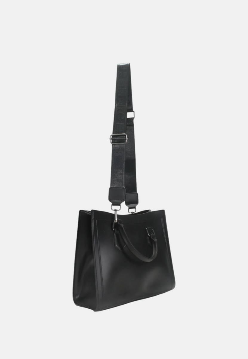 BORSA MARC ELLIS FLAT WOOD M BLACK NERO 2