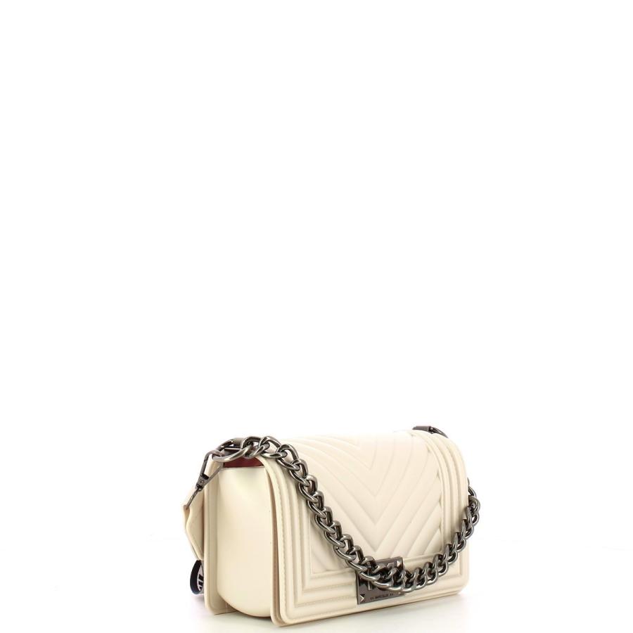 BORSA MARC ELLIS FLAT S WHITE  BIANCO 2