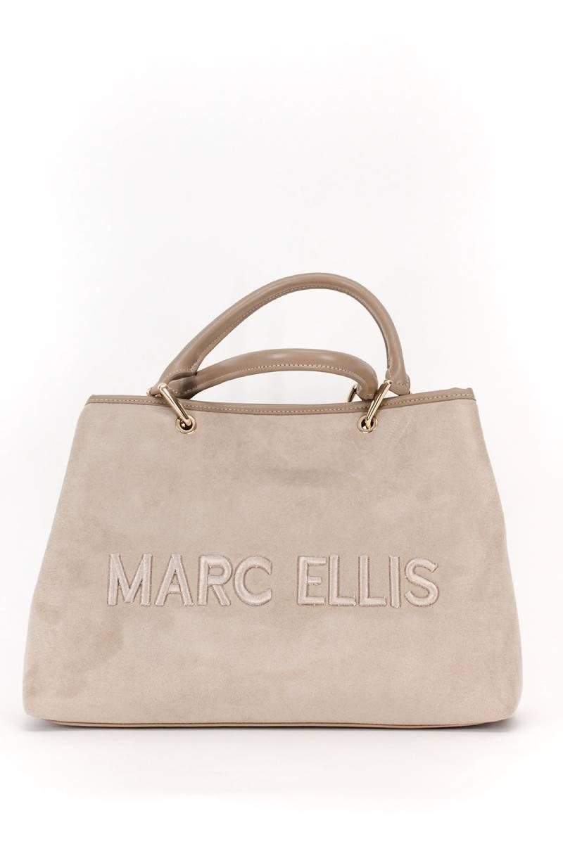 BORSA MARC ELLIS CARRY HANDBAG STONE BEIGE 1