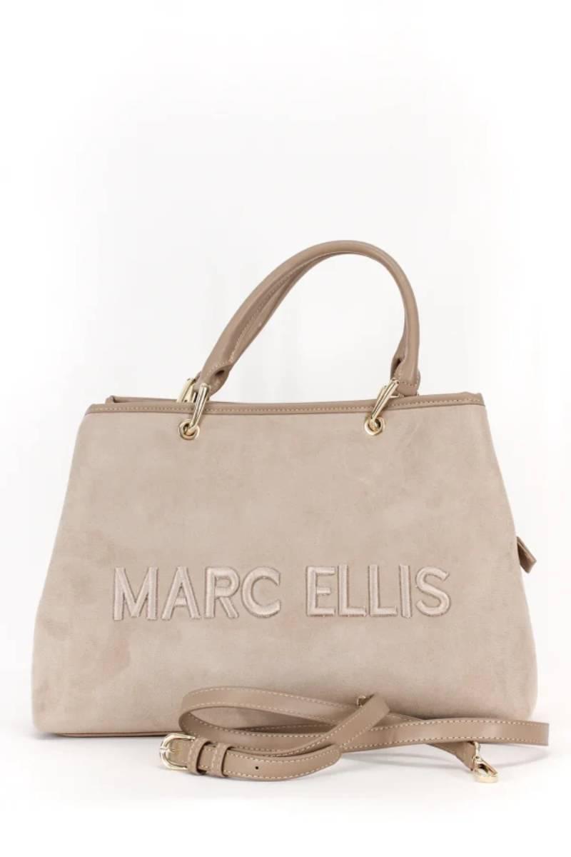 BORSA MARC ELLIS CARRY HANDBAG STONE BEIGE 2