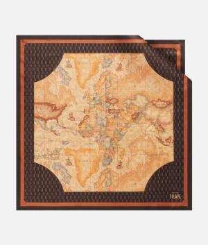 ALVIERO MARTINI 1^ CLASSE FOULARD GEO/MONOGRAM geo classic