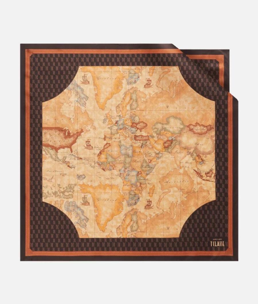 ALVIERO MARTINI 1^ CLASSE FOULARD GEO/MONOGRAM geo classic 1