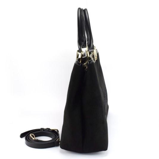 BORSA MARC ELLIS CARRY HANDBAG BLACK BLACK 2