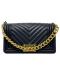 BORSA MARC ELLIS FLAT S BLACK BLACK