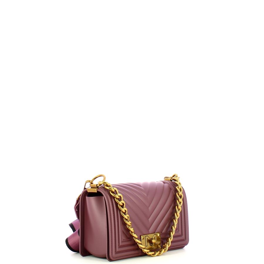 BORSA MARC ELLIS FLAT S DARK MAUVE  VIOLA SCURO  2