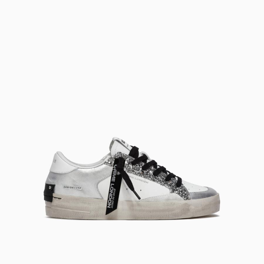 CRIME LONDON SNEAKERS DELUXE SILVER SILVER 1