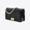 MARC ELLIS BORSA FLAT M  BLACK/LIGHT GOLD