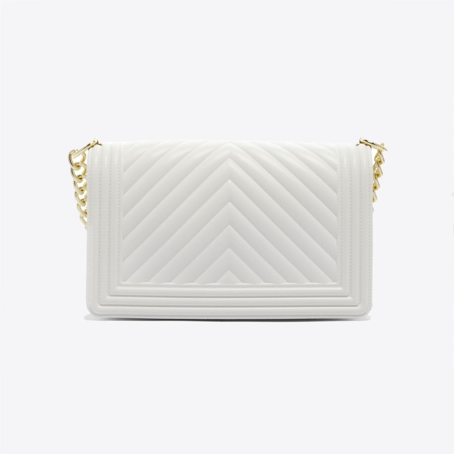 MARC ELLIS BORSA FLAT M MILK/LIGHT GOLD 2