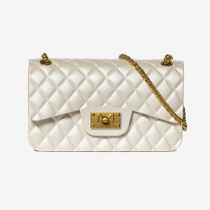 MARC ELLIS BORSA FLAT FALCON BEIGE/GOLD LUX