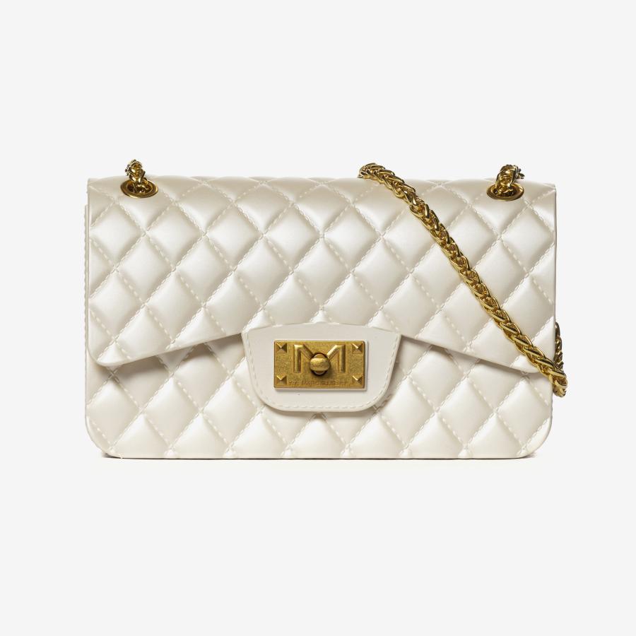 MARC ELLIS BORSA FLAT FALCON BEIGE/GOLD LUX MARC ELLIS BORSA FLAT FALCON BEIGE/GOLD LUX
