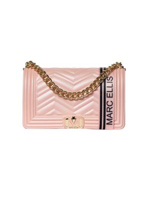 MARC ELLIS BORSA FLAT WAVE S  NUDE/LIGHT GOLD