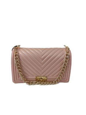 MARC ELLIS BORSA FLAT M  NUDE/LIGHT GOLD