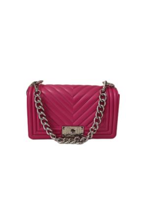 MARC ELLIS BORSA FLAT S  FUXIA/SILVER