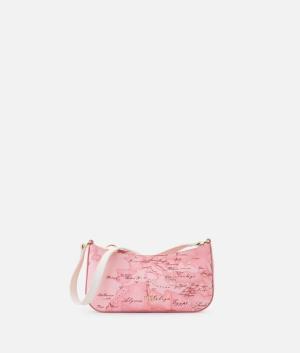 ALVIERO MARTINI 1^ CLASSE BORSA TRACOLLINA GEO MAGNOLIA  ROSA TRAMONTO