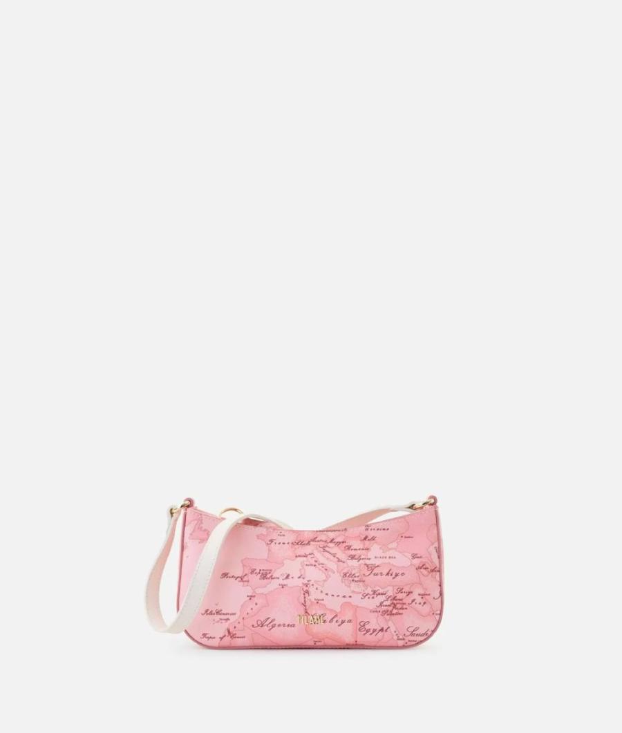 ALVIERO MARTINI 1^ CLASSE BORSA TRACOLLINA GEO MAGNOLIA  ROSA TRAMONTO 1