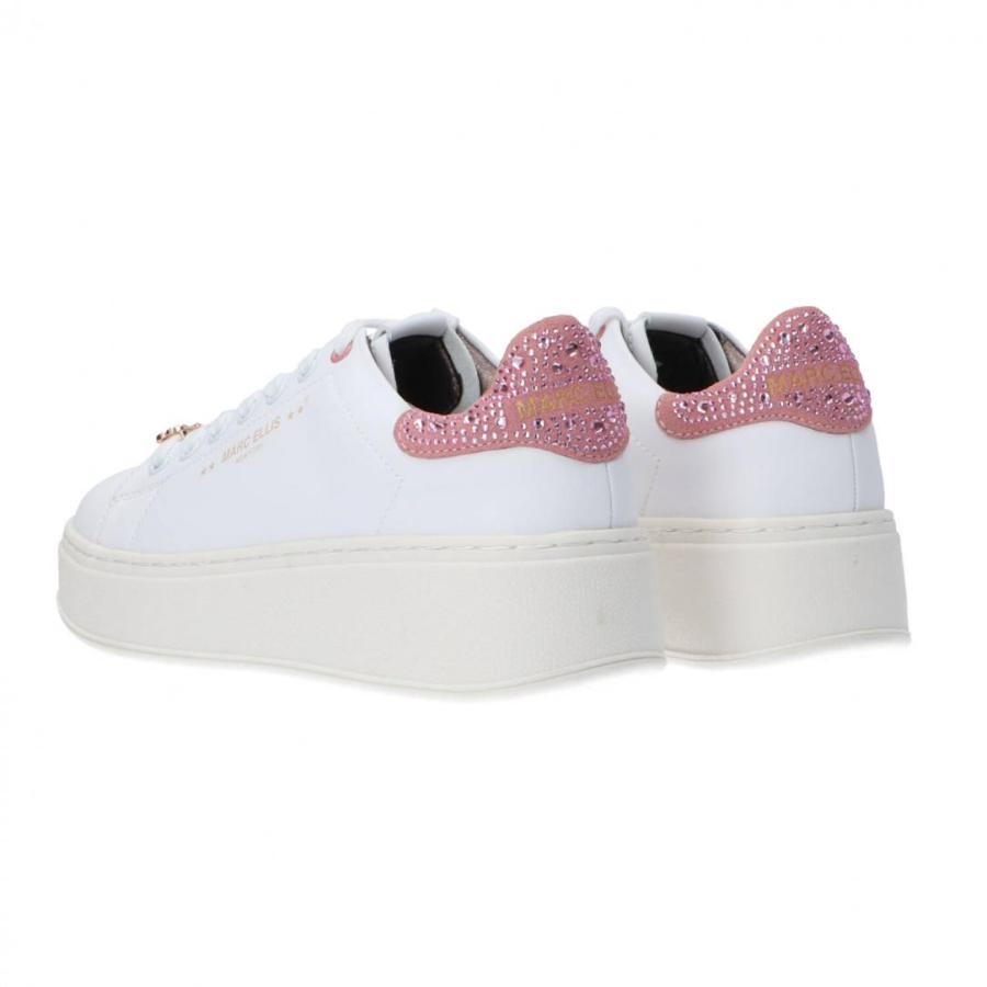 MARC ELLIS SNEAKERS MAKI 305  WHITE/PINK 5
