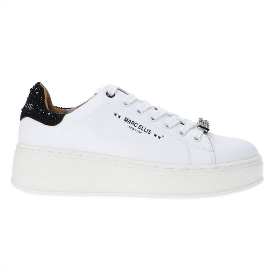 MARC ELLIS SNEAKERS MAKI 305 WHITE/BLACK 1