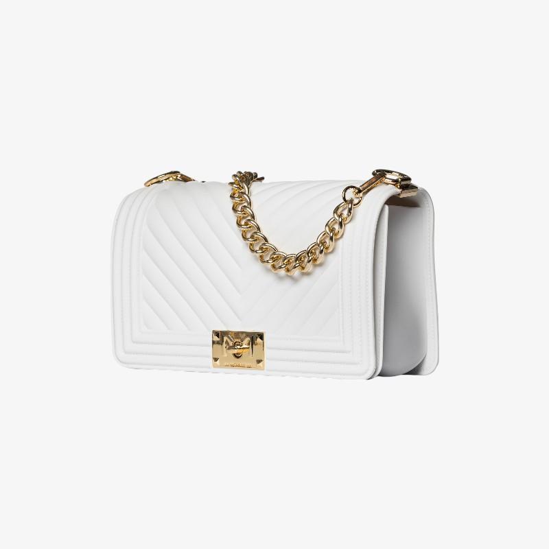 MARC ELLIS BORSA FLAT M MILK/LIGHT GOLD 2