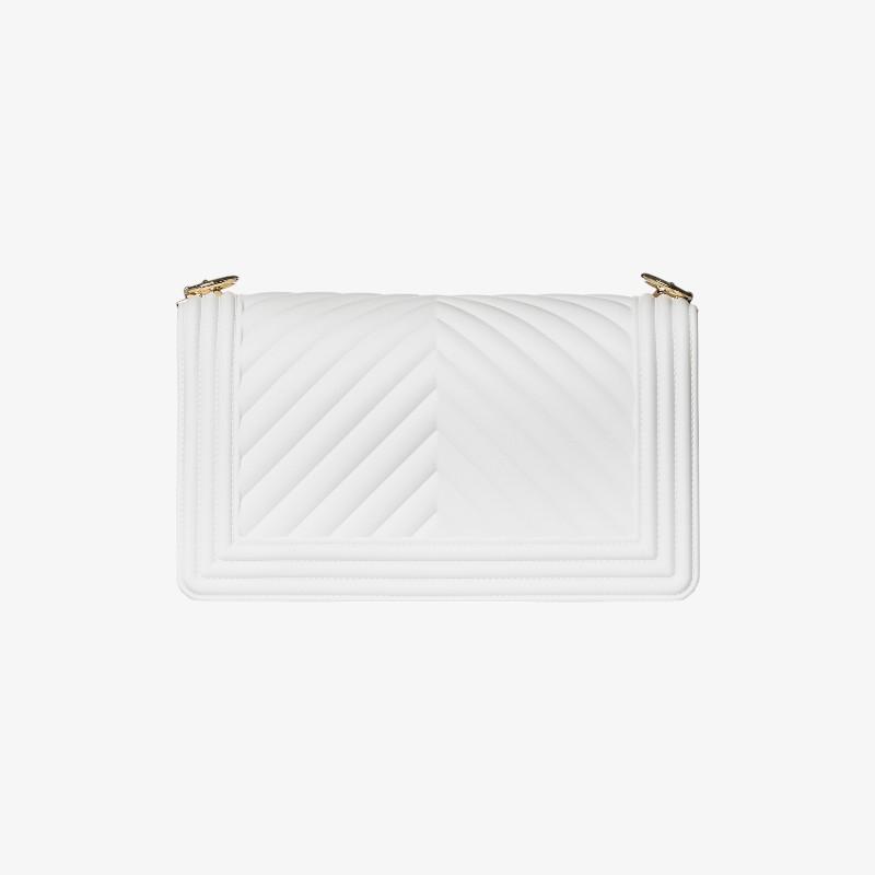MARC ELLIS BORSA FLAT M MILK/LIGHT GOLD 3