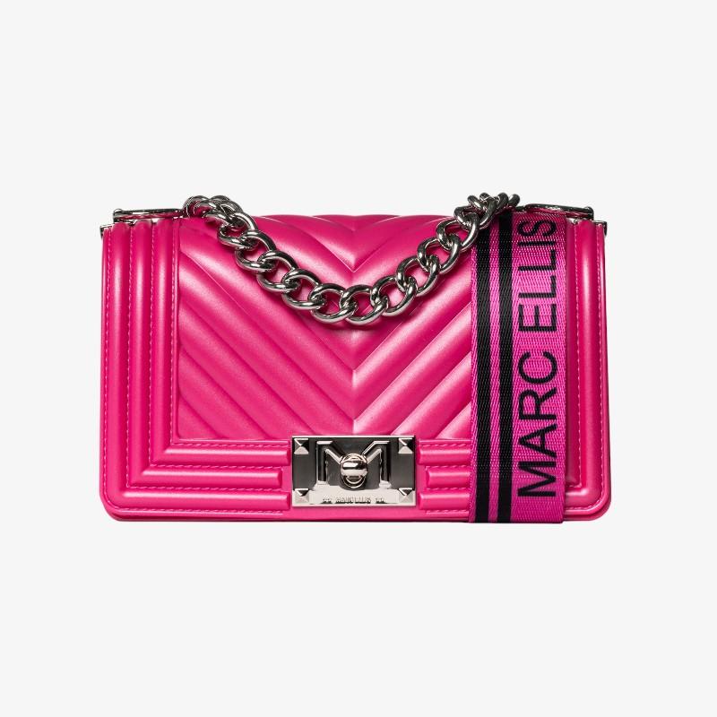 MARC ELLIS BORSA FLAT S  FUXIA/SILVER 1