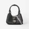 MARC ELLIS BORSA FLAT CIRCLE  BLACK/SATIN SILVER