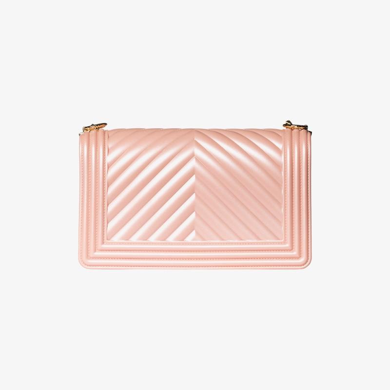 MARC ELLIS BORSA FLAT M  NUDE/LIGHT GOLD 3