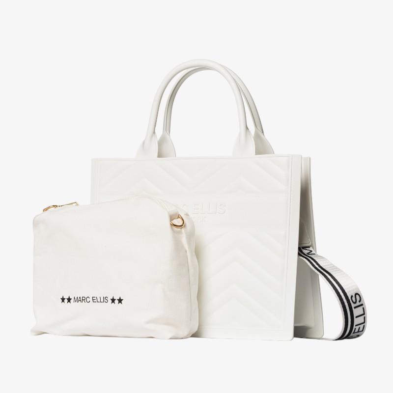 MARC ELLIS BORSA FLAT BUBY WAVE M TURTLEDOVE/LIGHT GOLD 2