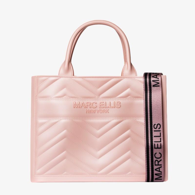 MARC ELLIS BORSA FLAT BUBY WAVE M  MISTY ROSE/LIGHT GOLD 1