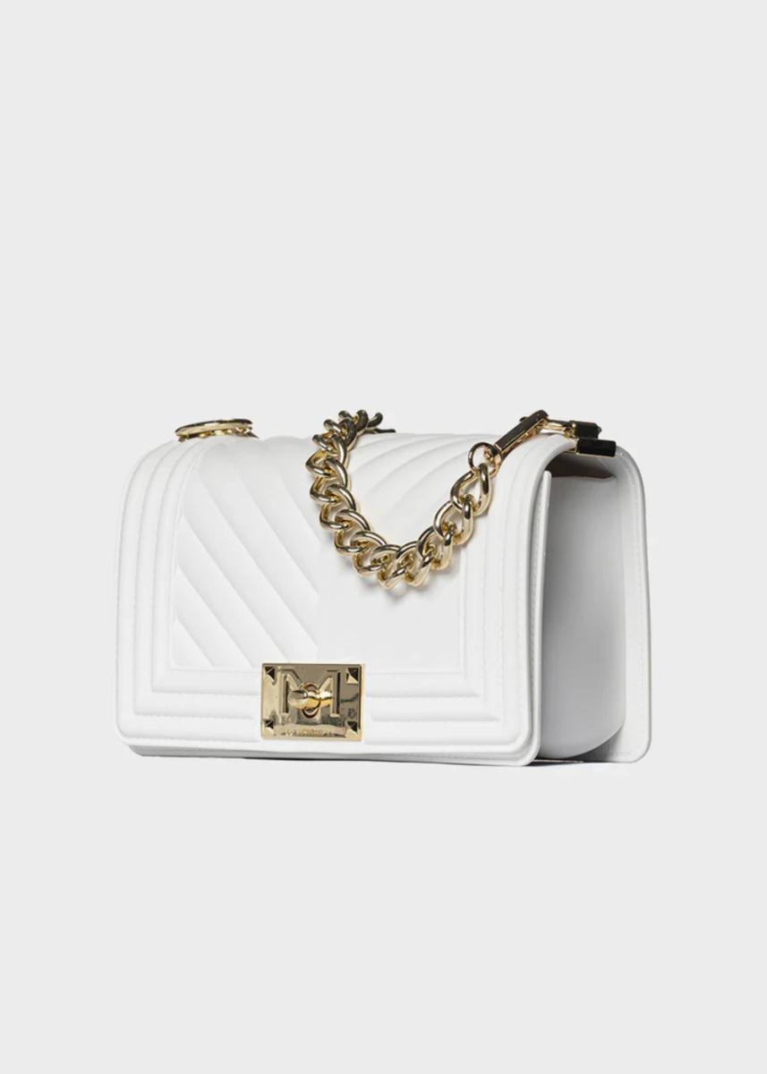 MARC ELLIS BORSA FLAT S  MILK/LIGHT GOLD 2