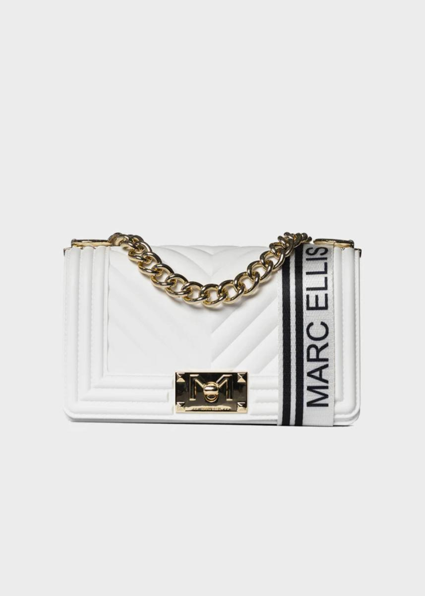 MARC ELLIS BORSA FLAT S  MILK/LIGHT GOLD 1