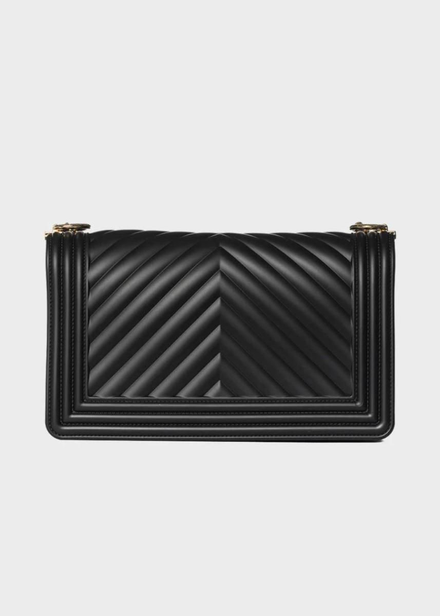 MARC ELLIS BORSA FLAT M  BLACK/LIGHT GOLD 3