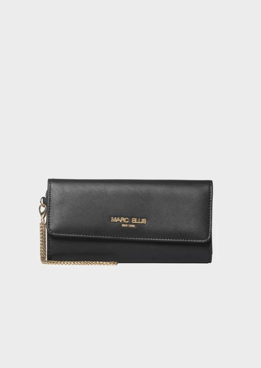MARC ELLIS MACRO WALLET BLAKC/GOLD MARC ELLIS MACRO WALLET BLAKC/GOLD
