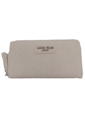 MARC ELLIS PORTAFOGLIO NEW YORK ZIP M WHITE/SILVER