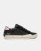 CRIME LONDON SNEAKERS DISTRESSED BLACK SPARK BLACK
