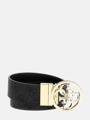 GUESS CINTURA NOELLE BLACK  BLACK