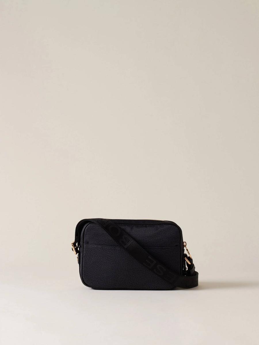 BORBONESE BORSA CAMERA CASE S. DARK BLACK DARK BLACK BORBONESE BORSA CAMERA CASE S. DARK BLACK DARK BLACK 3