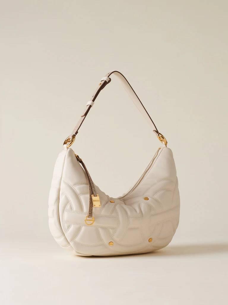 BORBONESE BORSA HOBO M. ALABASTRO/MUSHROOM ALABASTER/MUSHROOM BORBONESE BORSA HOBO M. ALABASTRO/MUSHROOM ALABASTER/MUSHROOM 2