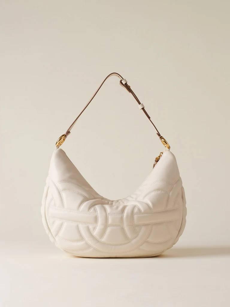 BORBONESE BORSA HOBO M. ALABASTRO/MUSHROOM ALABASTER/MUSHROOM BORBONESE BORSA HOBO M. ALABASTRO/MUSHROOM ALABASTER/MUSHROOM 3
