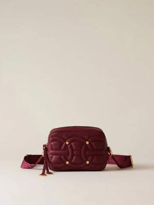 BORBONESE BORSA CAMERA CASE S. MERLOT  MERLOT 