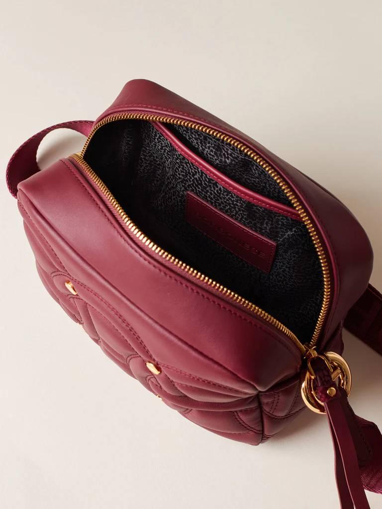 BORBONESE BORSA CAMERA CASE S. MERLOT MERLOT BORBONESE BORSA CAMERA CASE S. MERLOT MERLOT 4