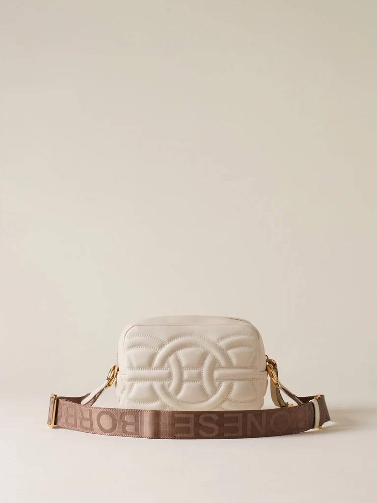 BORBONESE BORSA CAMERA CASE S. ALABASTRO/MUSHROOM ALABASTER/MUSHROOM BORBONESE BORSA CAMERA CASE S. ALABASTRO/MUSHROOM ALABASTER/MUSHROOM 3