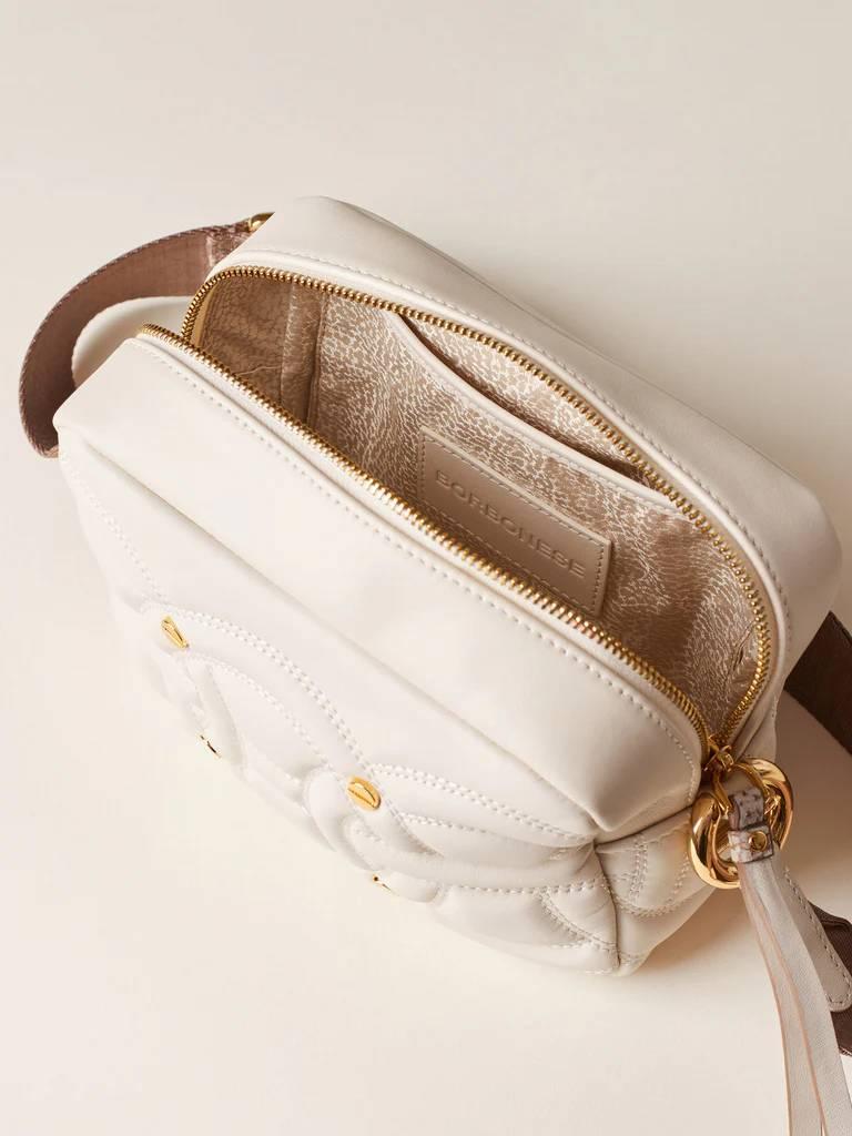 BORBONESE BORSA CAMERA CASE S. ALABASTRO/MUSHROOM ALABASTER/MUSHROOM BORBONESE BORSA CAMERA CASE S. ALABASTRO/MUSHROOM ALABASTER/MUSHROOM 4
