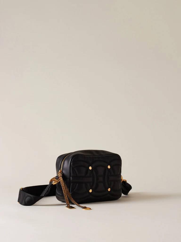 BORBONESE BORSA CAMERA CASE S. NERO/OP NATURALE NERO/OP NATURALE BORBONESE BORSA CAMERA CASE S. NERO/OP NATURALE NERO/OP NATURALE 3
