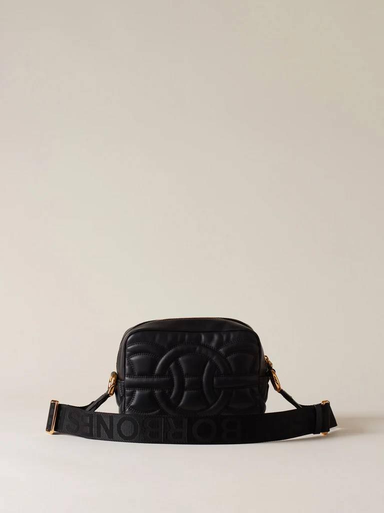 BORBONESE BORSA CAMERA CASE S. NERO/OP NATURALE NERO/OP NATURALE BORBONESE BORSA CAMERA CASE S. NERO/OP NATURALE NERO/OP NATURALE 4