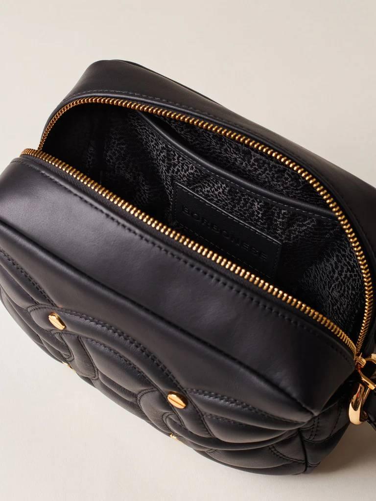 BORBONESE BORSA CAMERA CASE S. NERO/OP NATURALE NERO/OP NATURALE BORBONESE BORSA CAMERA CASE S. NERO/OP NATURALE NERO/OP NATURALE 5