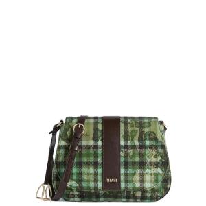ALVIERO MARTINI 1^ CLASSE TARTAN SOUL TRACOLLA CON PATTA VERDE MUSCHIO  VERDE MUSCHIO 