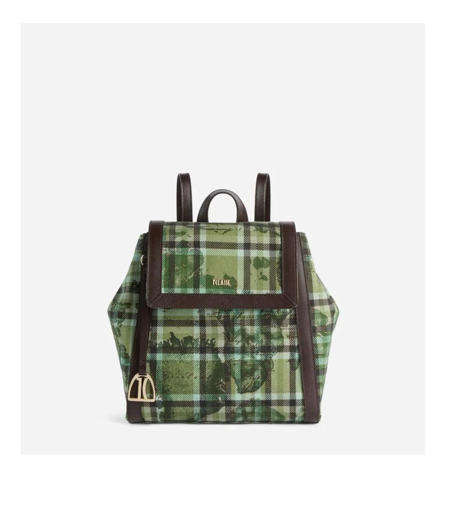 ALVIERO MARTINI 1^ CLASSE ZAINO TARTAN SOUL VERDE MUSCHIO  VERDE MUSCHIO  1