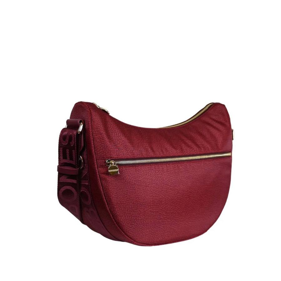 BORBONESE BORSA LUNA BAG SMALL MERLOT MERLOT BORBONESE BORSA LUNA BAG SMALL MERLOT MERLOT 2
