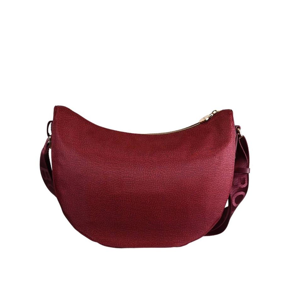 BORBONESE BORSA LUNA BAG SMALL MERLOT MERLOT BORBONESE BORSA LUNA BAG SMALL MERLOT MERLOT 3