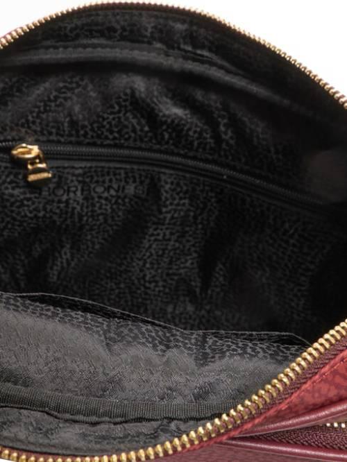BORBONESE BORSA CAMERA CASE S. CON TASCA ANTERIORE MERLOT MERLOT BORBONESE BORSA CAMERA CASE S. CON TASCA ANTERIORE MERLOT MERLOT 4